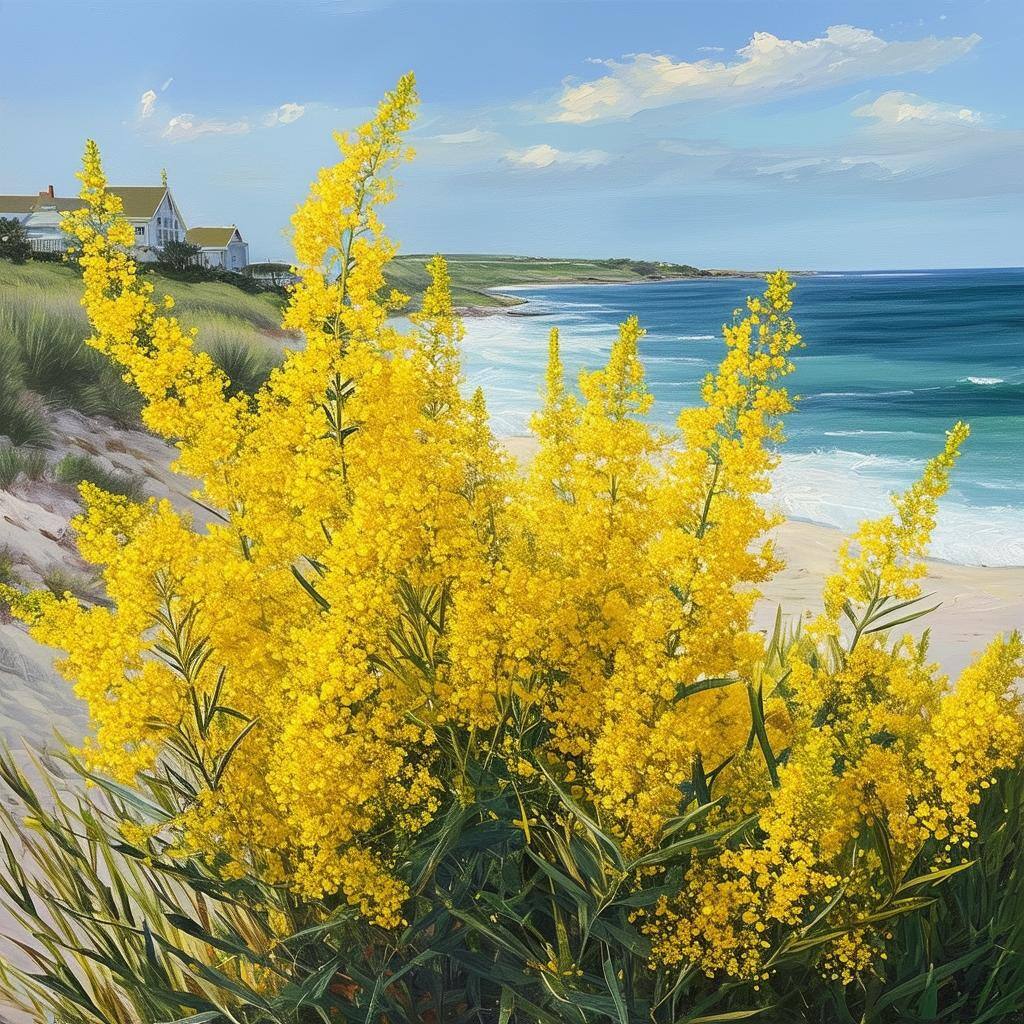Enhance Coastal Gardens with Seaside Goldenrod